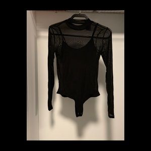 Hollister Mesh Black Longsleeve